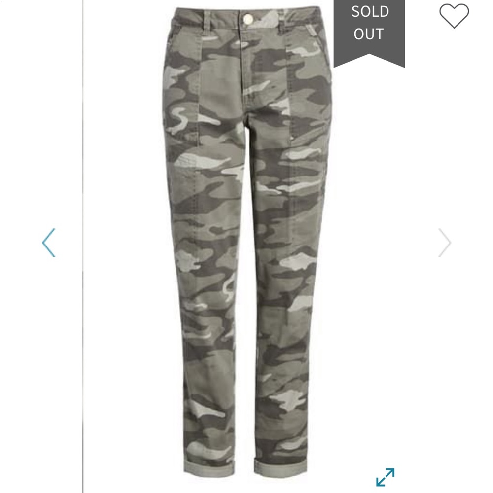 Wit & Wisdom Camo Cargo Jeans